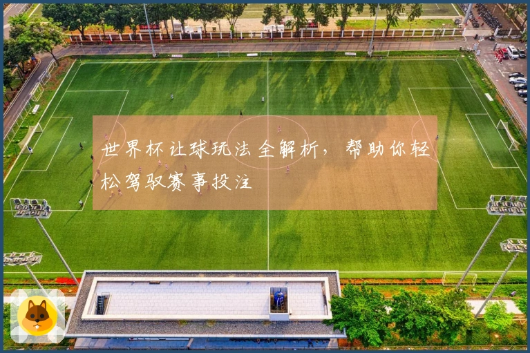 世界杯让球玩法全解析，帮助你轻松驾驭赛事投注